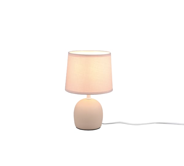 TRIO Malu bordslampor E14 Beige