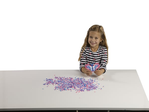 SES Creative Children's Iron-on Beads Butterfly Set