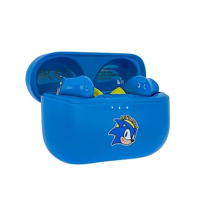 Miniatyrbild 7 av 15: OTL Technologies SEGA Sonic the Hedgehog Hörlurar Trådlös I öra Samtal/musik Bluetooth Blå