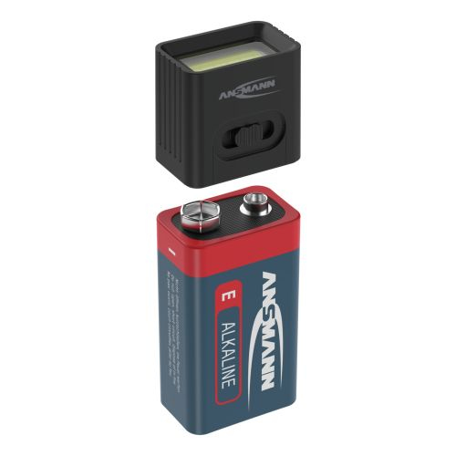 Miniatyrbillede 6 af 12: Ansmann 1600-0714 lommelygte Sort Hånd lommelygte COB LED