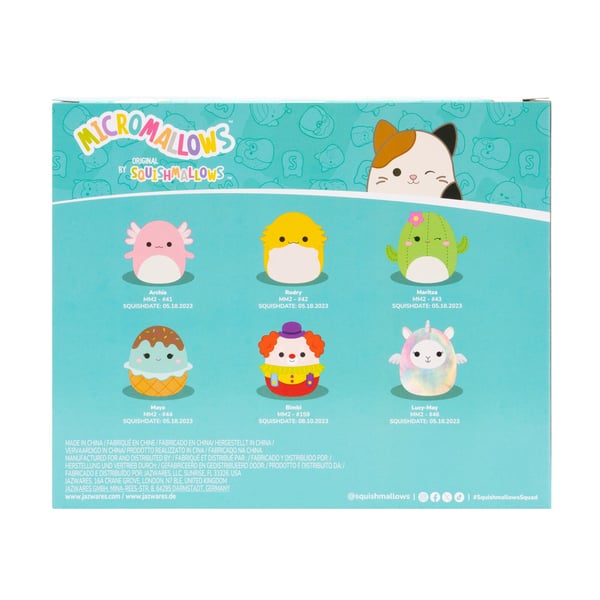 Miniatyrbillede 2 af 11: Squishmallows SQMM0009 tøjdyr