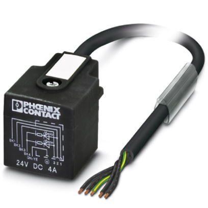 Phoenix Contact 1438639 sensor- & aktuatorkabel 5 m Sort