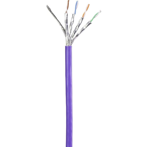 Renkforce RF-4724922 netværkskabel Violet 3 m Cat6 S/FTP (S-STP)