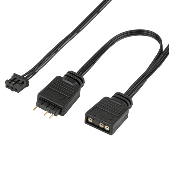 Silverstone Shark Force 160 ARGB Datorväska Fan Svart, Vit 1 styck