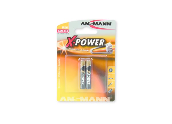 Ansmann X-Power AAAA, 1x 2 Engangsbatteri Alkaline