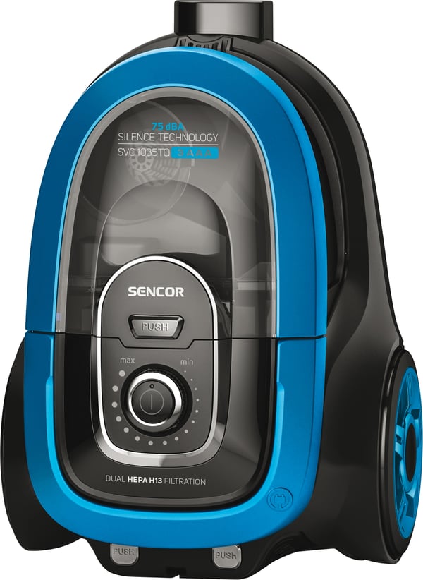 Sencor SVC 1035TQ dammsugare 1 l Cylinderdammsugare Torr 750 W Utan påse
