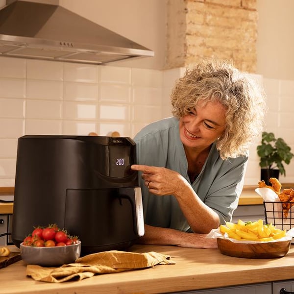 Cecotec Cecofry Absolute 7600 Enkelt 7,6 L Enkeltstående 2000 W Varmluftsteger Sort