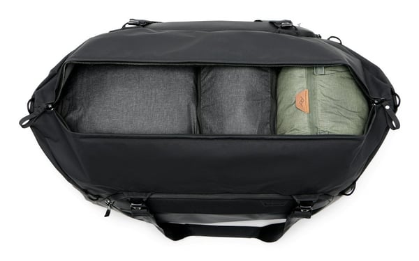 Peak Design Travel Duffel køjesæk 80 L Nylon Sort