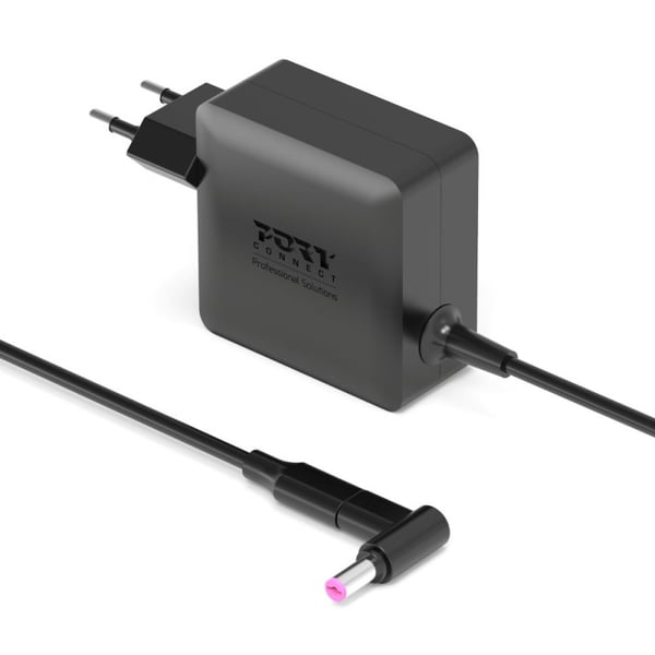 Miniatyrbillede 3 af 6: Port Designs 904065UWEU strømadapter og vekselret Indendørs 65 W Sort