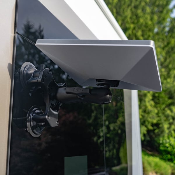 Miniatyrbild 2 av 9: RAM Mounts RAM-238-STA1U monteringskit Svart Aluminium, Komposit