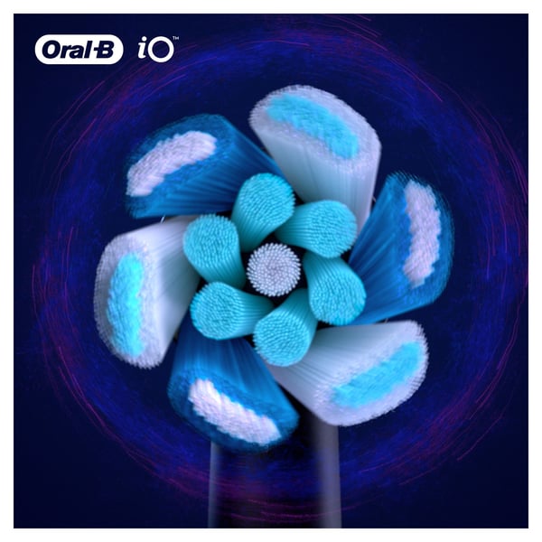 Oral-B iO Ultimate Clean 80335625 børstehoved til elektrisk tandbørste 2 stk Sort