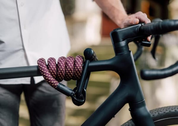 Pikkukuva 3 / 4: tex-lock Eyelet Musta, Punainen 1200 mm Vaijerilukko