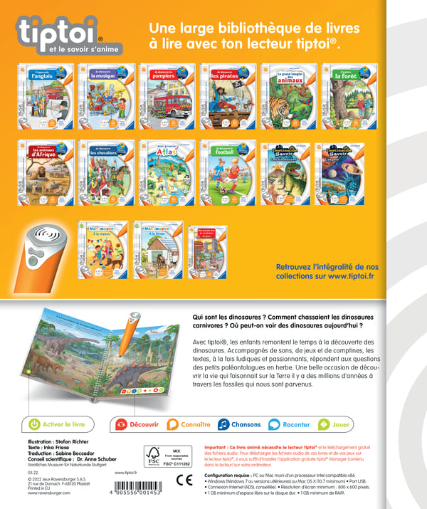 Pikkukuva 3 / 5: Ravensburger tiptoi 00145 kirja