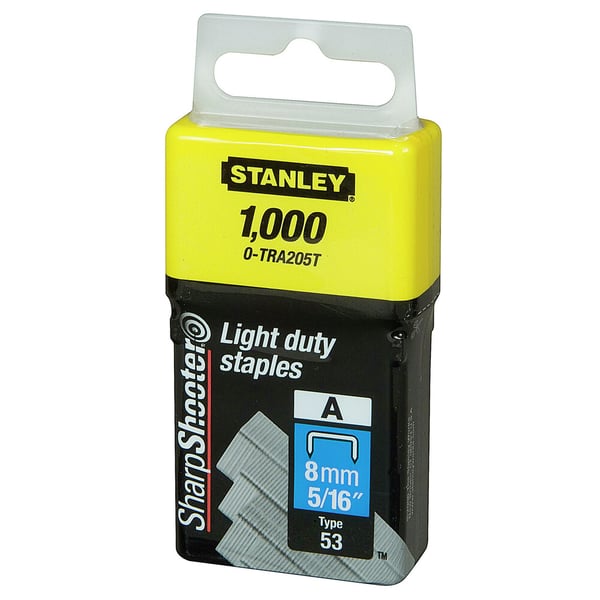 Stanley 1-TRA205T hæfteklamme 1000 hæfteklammer