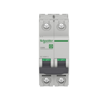 Schneider Electric C60N kredsløbsafbryder 2P