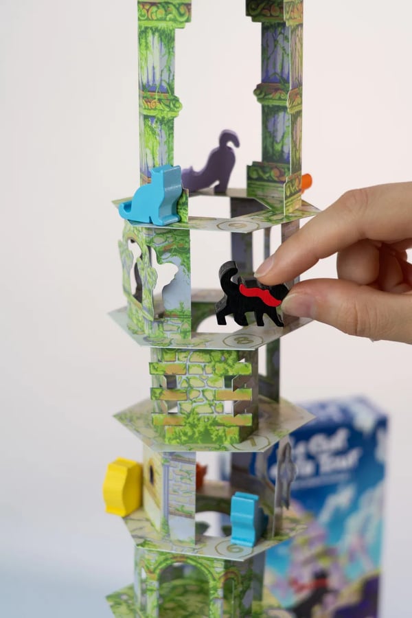 Blackrock Games LE CHAT ET LA TOUR 20 min Korttipeli