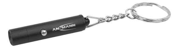 Miniatyrbillede 1 af 6: Ansmann 1600-0272 lommelygte Sort Nøglering med lommelygte LED