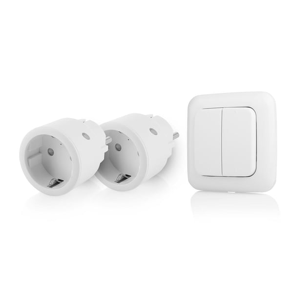 Miniatyrbillede 1 af 4: Smartwares SH4-99575 lyskontakt Plast Hvid