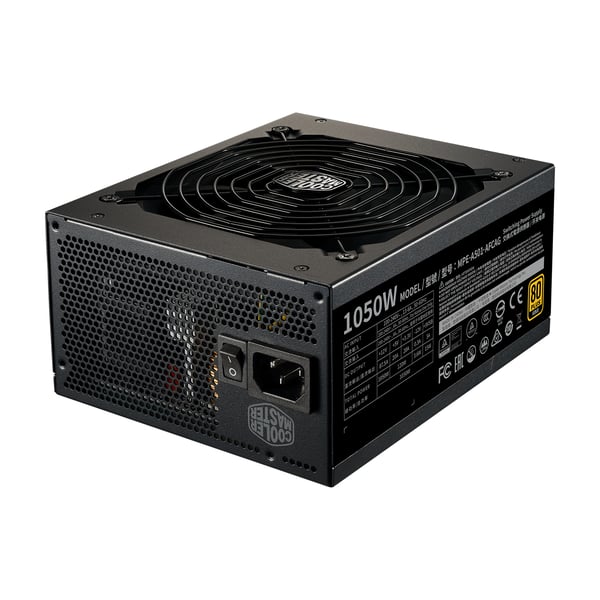 Miniatyrbillede 8 af 12: Cooler Master MWE Gold 1050 - V2 Full Modular enhed til strømforsyning 1050 W 24-pin ATX ATX Sort