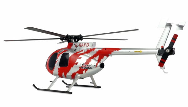 Miniatyrbild 4 av 7: Amewi MD500E radiostyrd modell Helikopter Elmotor