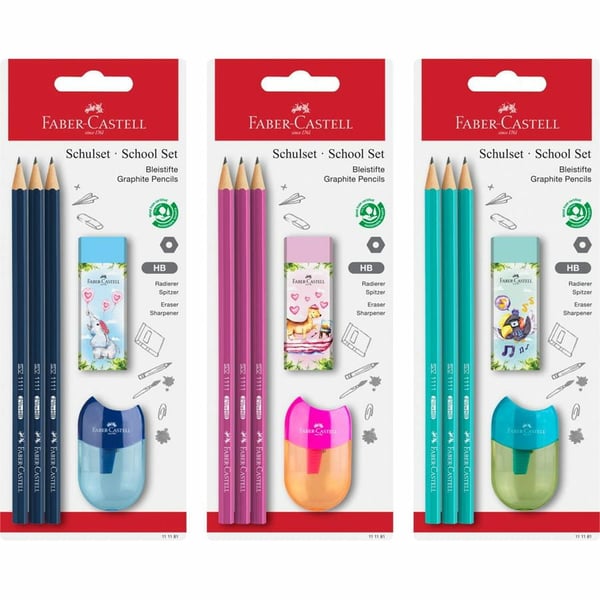 Pikkukuva 4 / 4: Faber-Castell 111181 lyijykynä HB 3 kpl