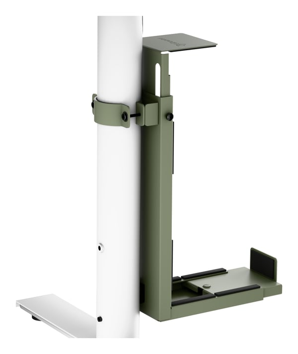 Miniatyrbild 4 av 4: Arozzi AZ-PCMOUNT-FST allt-i-ett-fästen och stativ för dator/arbetsstation 30 kg -, Grön
