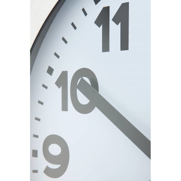 Miniatyrbillede 7 af 7: NeXtime 3999ARRC Væg- og bordur Kvartsur Cirkel Aluminium, Sort, Rød, Hvid