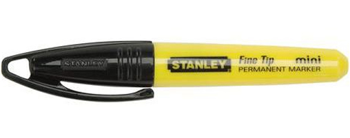 Stanley 1-47-324 vedenkestävä tussi Musta 72 kpl Stanley 1-47-324 vedenkestävä tussi Musta 72 kpl
