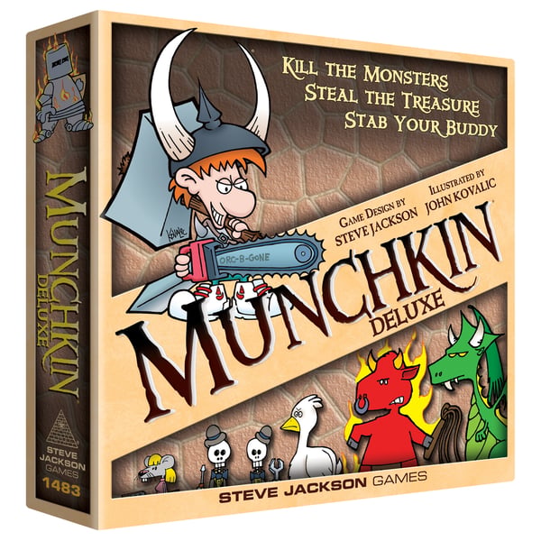 Munchkin Deluxe Kortspil Rollespil