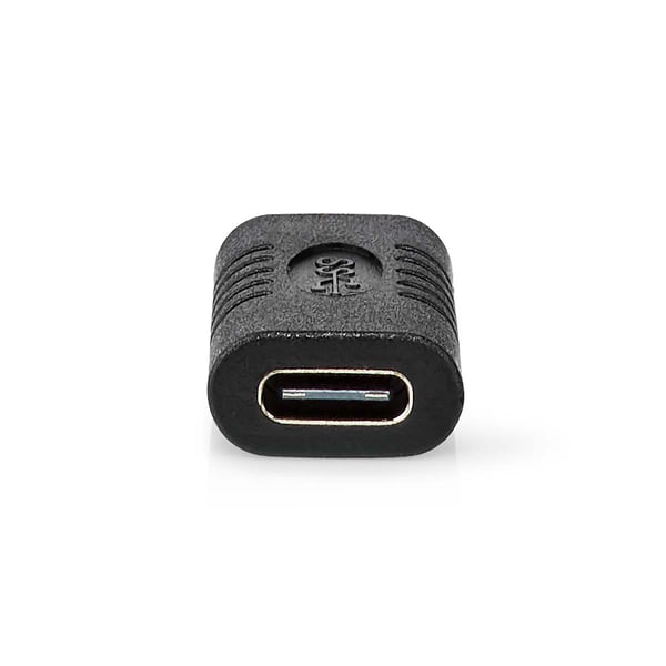 Nedis CCGB64900BK kaapelin sukupuolenvaihtaja USB Type-C 3.2 Gen 2 Musta