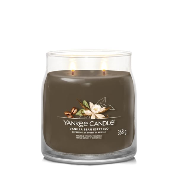 Yankee Candle Vanilla Bean Espresso vahakynttilä Pyöreä Kahvi, Vanilja Ruskea 1 kpl