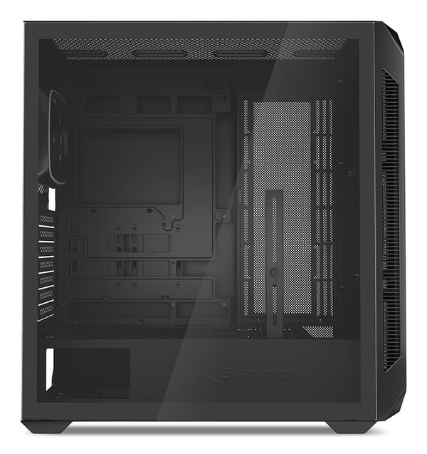 Miniatyrbild 9 av 9: Sharkoon AK5M RGB Midi Tower Svart