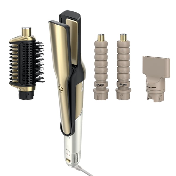 Shark Glam Straight & Waves multistyler Airflow Guld 1400 W 2,44 m