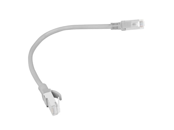 Pikkukuva 2 / 2: Lanberg PCU5-10CC-0025-S verkkokaapeli Harmaa 0,25 m Cat5e U/UTP (UTP)