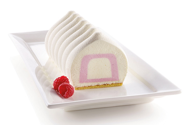 Miniatyrbild 3 av 8: Silikomart Inserto Bûche Beige