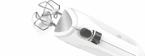 Bosch MFQ24200 tehosekoitin Käsisekoitin 400 W Harjattu teräs, Valkoinen