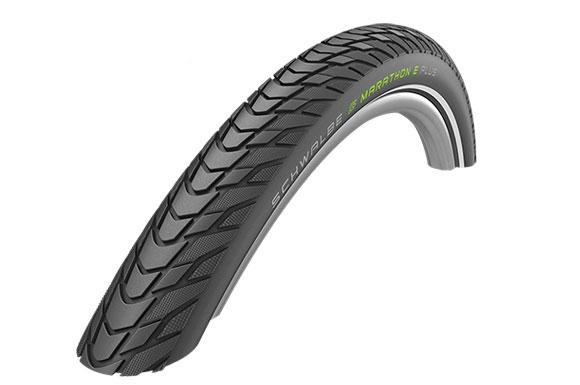 Miniatyrbillede 1 af 5: Schwalbe Marathon E-Plus 27.5" By/Trekking, Vej