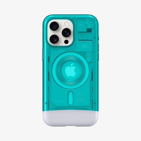 Spigen Classic C1 MagFit matkapuhelimen suojakotelo 15,5 cm (6.1") Suojus Sininen