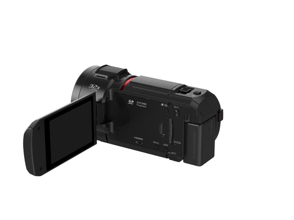 Miniatyrbild 4 av 5: Panasonic HC-VX3E-K videokameror Handhållen videokamera 8,57 MP MOS BSI 4K Ultra HD Svart