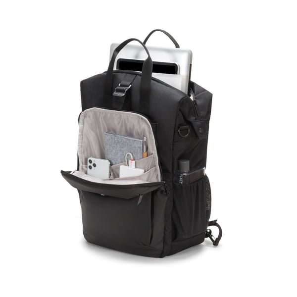 DICOTA Dual GO 39,6 cm (15.6") Rygsæk Sort
