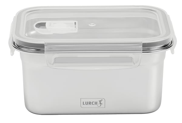 Miniatyrbillede 1 af 7: Lurch 00240892 Frokostbeholder 1 L Plast, Rustfrit stål Rustfrit stål, Transparent 1 stk