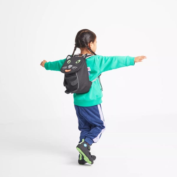 Miniatyrbillede 2 af 6: Affenzahn AFZ-FAS-001-040 rygsæk Sort, Grøn Genanvendt polyester