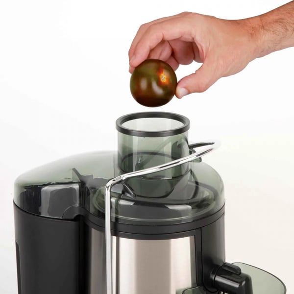 Miniatyrbillede 3 af 5: JATA JELI1580 Frugtpresser 400 W Sort, Rustfrit stål