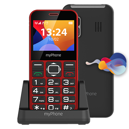 myPhone Halo 3 5,87 cm (2.31") 86 g Punainen Senioripuhelin myPhone Halo 3 5,87 cm (2.31") 86 g Punainen Senioripuhelin