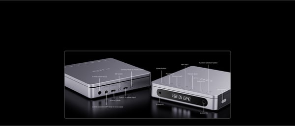 FiiO DM13 Hopea Kannettava CD-soitin