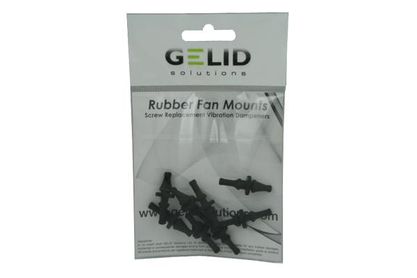 Gelid Solutions RB-GR02-B monteringssæt Sort Gummi