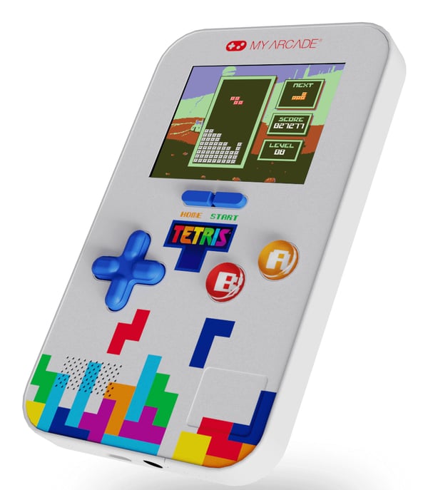 My Arcade Tetris Go Gamer bærbar spilkonsol 6,35 cm (2.5") Flerfarvet