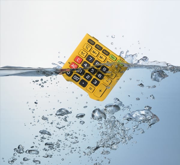 Pikkukuva 4 / 6: Casio WM-320MT laskin Tasku Näyttölaskin Musta, Keltainen