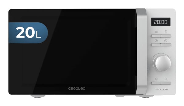 Cecotec Proclean 5010 Inverter White Hvid Solo mikroovn Bordplade 20 L 700 W