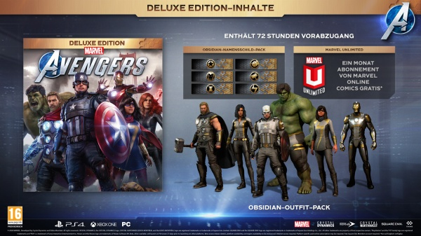 Pikkukuva 5 / 6: Square Enix Marvel's Avengers Deluxe Saksa Xbox One